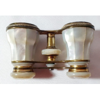 Toneelkijker in etui. J.M. Schmidt Amsterdam, eind 19e eeuw